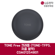 LG전자 엘지 정품 TONE Free 크래들 TONE-TFP5 차콜 블랙 COA01254801