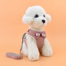 앞섬방지하네스 통기성 안티 스트라이크 개 로프 가슴 하네스 개 견인 로프 조끼 유형은 작은 개와 고양이를 위해 조정 가능-21048, 옵션03