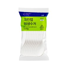 크린랩 일회용수저 위생수저 10개입, 1개