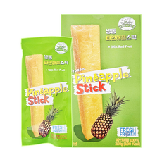 베리필드 냉동 파인애플 스틱 / 1박스(50gx5ea입), 3개, 250g