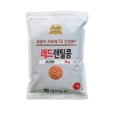 대한농산 레드렌틸콩, 3kg, 5개