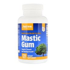 Jarrow Mastic Gum 자로우 매스틱검 1000mg 120베지캡X2개