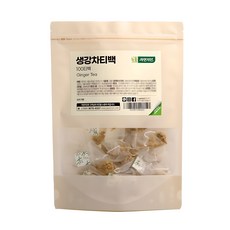 Jayeonzin 薑茶三角立體茶包, 1g, 100包, 1袋