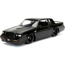 Jada Toys 자다 장난감 124 분노의 질주 87년형 뷰익 그랜드 내셔널 유광 블랙 (99539), Buick Grand National, 1개