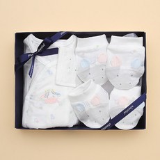 [압소바]토리텐셀배냇가운+손발싸개세트AWA10102, 배내가운/손발싸개
