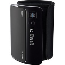 [해외] 오므론 상완식 혈압계 블랙HEM-7600T-BK오므론(OMRON)상완식 혈압계, 1, 단일옵션