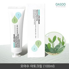 오아수 아토 크림 (100ml) 유아 성인 저자극 고보습 진정 재생 천년초 추출물, 1개, 100ml