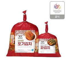 종가 종가집 아삭한포기김치 4.4kg + 파김치 1kg, 1개