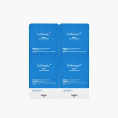 셀올로지 포어샷 MTS 롤러 & 앰플 모공 피지, 카트리지 1세트(4ea)