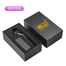 페이셜 RF 초음파 나이프 EMS 미세 전류 피부 재생 보습 주름 제거 뷰티 테라피 장비, 03 US PIUG