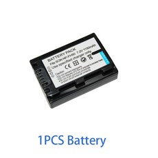 NP-FH50 충전식 배터리 소니 DSC-HX1 HX100V DSLR-A230 2000mAh, 1개