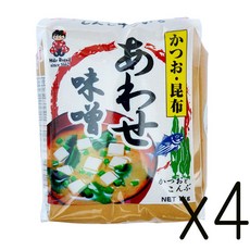 아와세된장 미소된장 일본된장1kg, 4개, 1kg