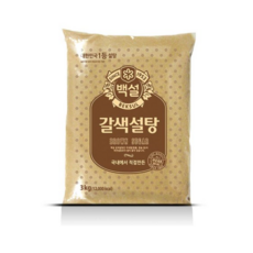 백설 갈색설탕, 3kg, 1개