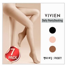 비비안커피색밴드스타킹