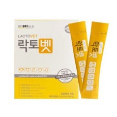 (당일출고) 락토벳 LACTOVET 2gx30포 강아지 고양이 유산균, 1박스