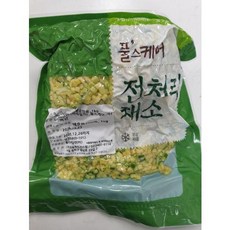 애호박짜장용 1kg(10 x 10 x 10mm 깍뚝썰기) 풀스케어 냉장, 1개, 단품