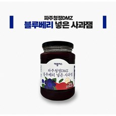 파주청정DMZ 블루베리넣은사과잼 500g, 1개