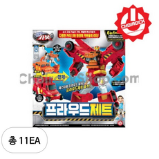 헬로카봇 프라우드제트, 혼합 색상, 11개