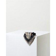 [닥스 여성] [24SS] DLSC4B123N2 DSCARF 네이비 프린트배색 코튼실크 스카프