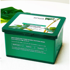 New] 아누아 어성초 더블 수딩 마스크팩 30매 #아누아어성초팩 아누아수분팩 빠르고간단한팩 1일1팩 건조한피부 대용량마스크팩 어성초마스크팩 아누아마스크팩 빠른진정팩 여름마스크팩