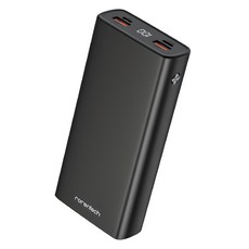 로랜텍 콰트로 LCD 고속충전 대용량 PD 22.5W QC3.0 잔량표시 보조배터리 20000mAh 4포트, BPR-02