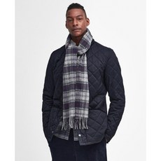 BARBOUR Men's Barbour Tartan Lambswool Scarf USC0001TN71 Blue Granite