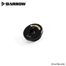 배 로우 블랙 G1/4 인치울트라 얇은 내부 육각 워터 스톱 씰링 잠금 사용 6MM 육각 렌치 컴퓨터 Acessories, 04 Black