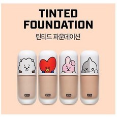 [BT21 X VT] 틴티드 파운데이션, 아이보리