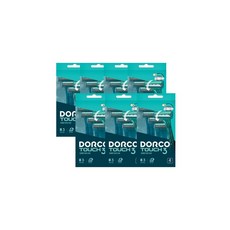 도루코 터치쓰리 3중날 면도기 TP-900, 4개입, 7개