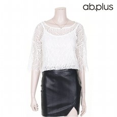 ab.plus ab.plus U넥 웨이브그물짜임 니트(나시SET) (LSS4MK04A)_G1H4