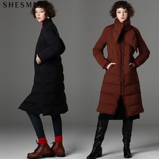 2SET [쉬즈미스] 롱다운 패딩 코트+ 머플러