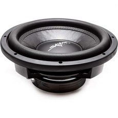 Skar Audio VD-10 D4 10인치 800W 최대 전력 듀얼 4옴 얕은 마운트 자동차 서브우퍼, 12" - Dual 2 Ohm