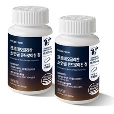 바이탈나인 소연골 콘드로이친 식약처인증 HACCP, 2개, 60정