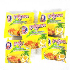 캄보디아라면 chicken flavour 치킨향 라면 5~10ea worldfood, 5개
