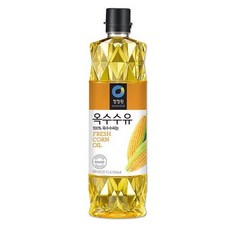 청정원 옥수수유 500ml, 없음, 상세설명 참조
