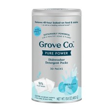 그로브 프리 앤 클리어 퓨어 파워 식기세척기 캡슐 세제