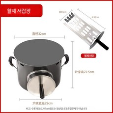 고구마구이통 구이 군고구마 겨울 가스렌지 가정용 찐빵 호떡만들기 부침개, 철제 서랍 모델
