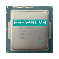 8 1281 V3 1150 E3 4 Xeon CPU 배송 LGA e3-1281v3 3.7GHz 스레드 프로세서 8M 무료 코어