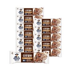 퀘이커 오트밀바 35g x 12개 에너지바, 단품