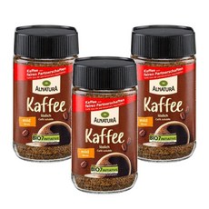 Alnatura 알나투라 마일드 인스턴트 커피, 3개, 1개입, 100g