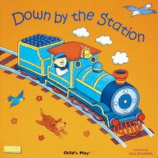 (영문도서) Down by the Station Paperback, Child's Play International, English, 9780859539425