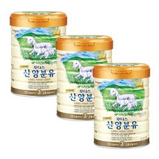 일동후디스 프리미엄 산양분유 3 단계 800g - 3캔 (운반준 캔 약간찌글어짐) 분유, 3단계