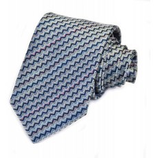 (미쏘니) MISSONI 넥타이 블루 1636 [병행 수입품]