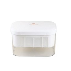 베어그릭스  베어그릭스 자이언트 꾸덕메이커 대용량 유청분리기 4L 화이트 1개 