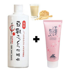 두유 스킨 대용량 토너 화산재 클렌징 폼 코모공 피지 발효화장품 머드져 제거 메이크업리무버
