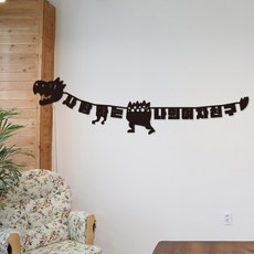 레터링가랜드제작