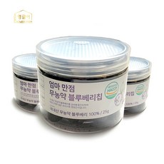 [영글어농장] 엄마만점 국내산 블루베리로만든 동결건조 과일칩 블루베리 25g 아이부터 어른까지 건강한 간식, 1개