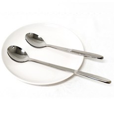 대size 38.5cm 급식 뷔페 스푼 업소용 식당 배식 큰 대형 롱 스텐 스푼, 본상품선택, 1개
