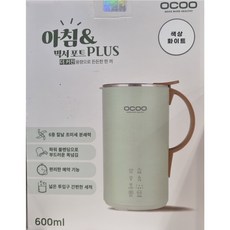 오쿠아침앤 넉넉한 두유제조기 CC-BM600, 화이트