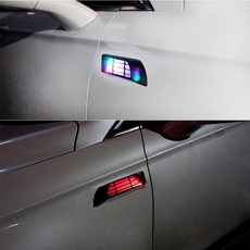 Standard K 1+1 솔라 자동충전 LED 데코 사이드벤트 rb933 에어인테이크